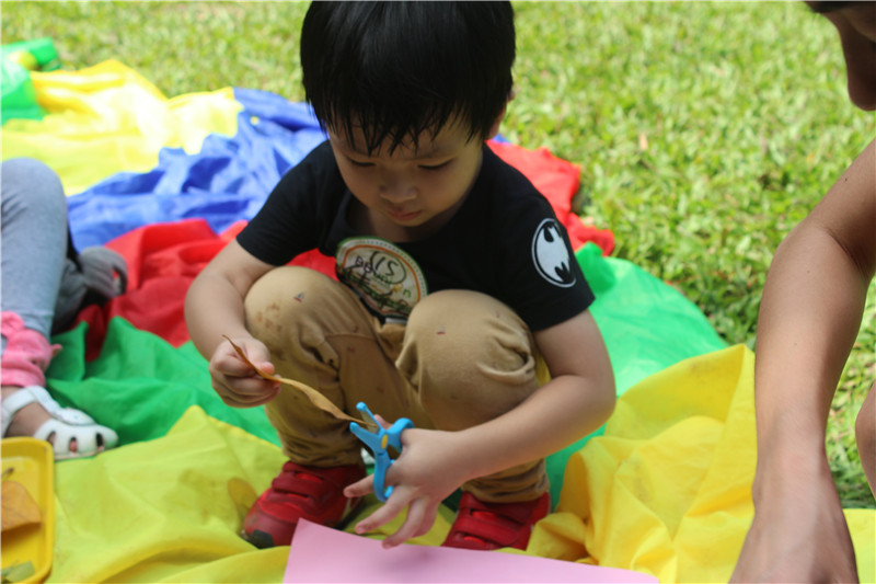 BBunion国际早教厦门外图中心活动花絮：《秋之美》英语户外课