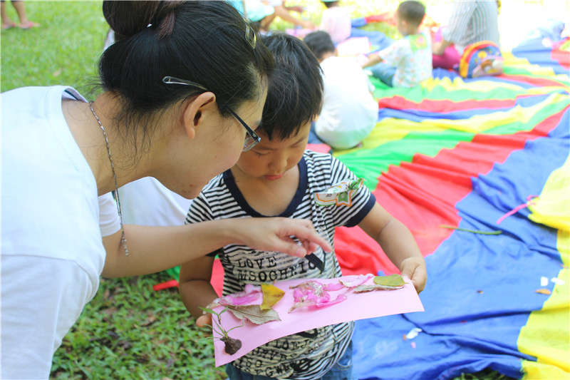 BBunion国际早教厦门外图中心活动花絮：《秋之美》英语户外课