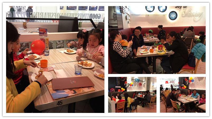 BBunion国际早教泉州中骏中心活动花絮：披萨里的侍应生