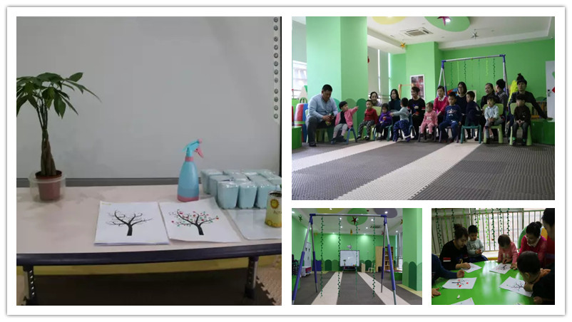 BBunion国际早教邯郸中心活动花絮：我与小树齐成长